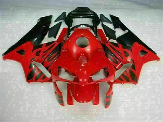 CBR 600 RR 03-04 Motorrad VollVerkleidungen & Plastik - Rot Schwarz CBR 600 RR 03-04 Motorrad VollVerkleidungen & Plastik - Rot Schwarz