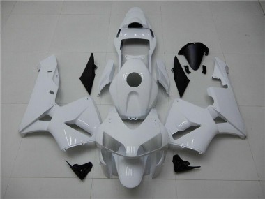 CBR 600 RR 03-04 Motorrad Verkleidungen - Glänzend Weiß