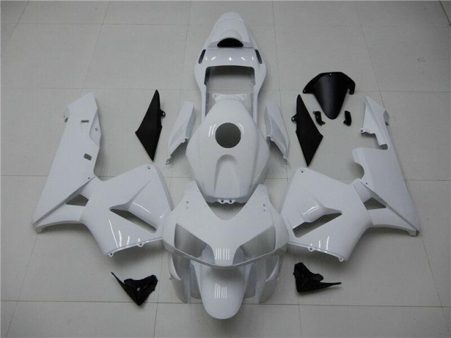 CBR 600 RR 03-04 Motorrad Verkleidungen - Glänzend Weiß