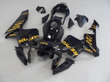 CBR 600 RR 03-04 Motorrad Verkleidungen - Schwarz Repsol