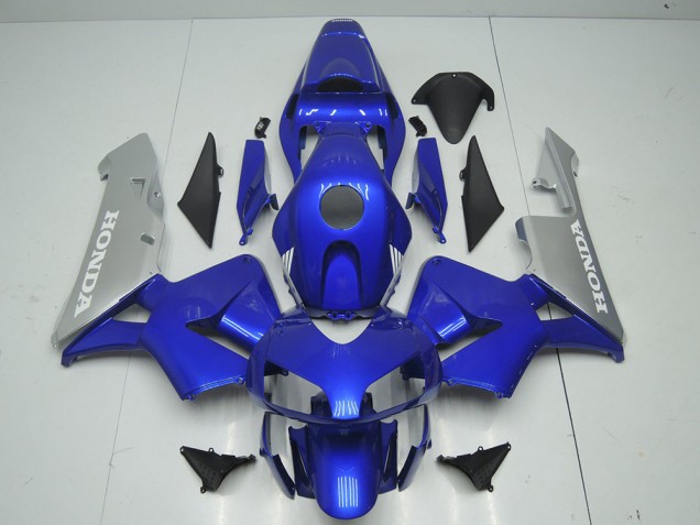 CBR 600 RR 03-04 Motorrad Verkleidungen - Blau Silber CBR 600 RR 03-04 Motorrad Verkleidungen - Blau Silber