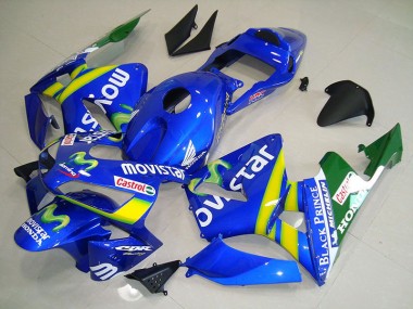 CBR 600 RR 03-04 Motorrad Verkleidung - Movistar