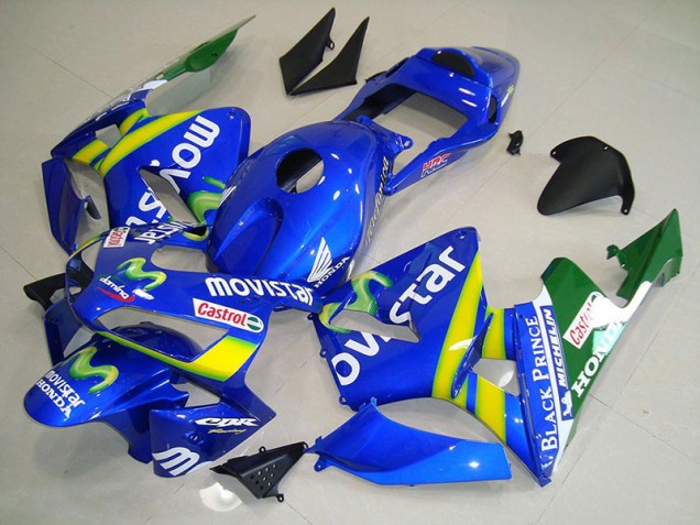 CBR 600 RR 03-04 Motorrad Verkleidung - Movistar CBR 600 RR 03-04 Motorrad Verkleidung - Movistar