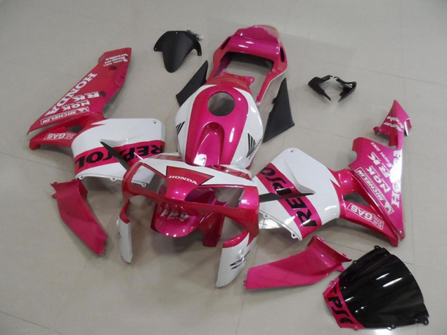 CBR 600 RR 03-04 Motorrad Verkleidungen - Rosa Repsol CBR 600 RR 03-04 Motorrad Verkleidungen - Rosa Repsol
