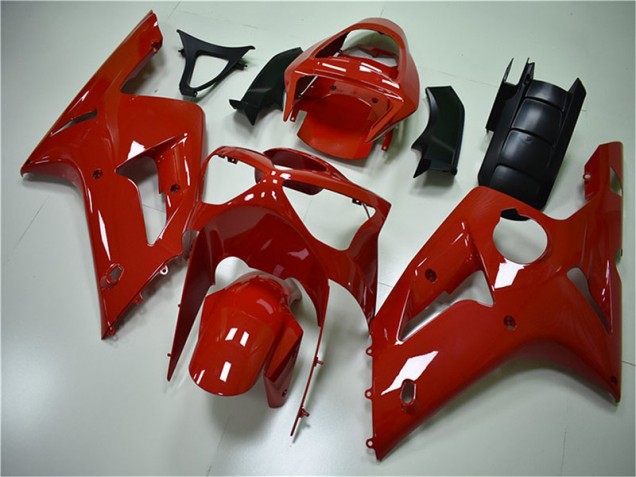 ZX6R 03-04 Motorrad Verkleidungen - Rot