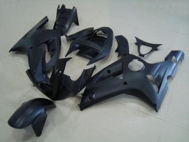 ZX6R 03-04 Motorrad Verkleidung - Matt Schwarz