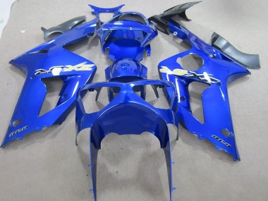 ZX6R 03-04 Motorrad Verkleidungen - Blau 636