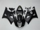 GSXR 1000 K3 03-04 Motorrad Vollverkleidung - Matt Schwarz