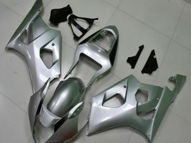 GSXR 1000 K3 03-04 Motorrad Verkleidungen Komplett Sets - Silber