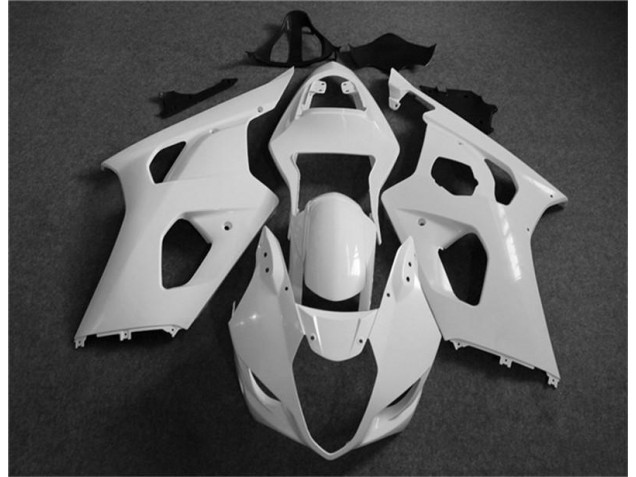 GSXR 1000 K3 03-04 Motorrad Verkleidungen Komplett Sets - Weiß GSXR 1000 K3 03-04 Motorrad Verkleidungen Komplett Sets - Weiß