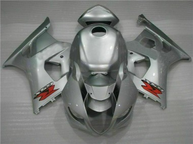 GSXR 1000 K3 03-04 Motorrad Verkleidungen - Silber