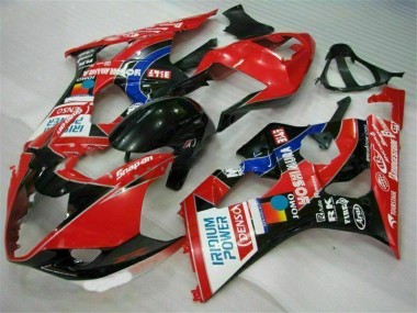 GSXR 1000 K3 03-04 Motorrad Verkleidung - Rot