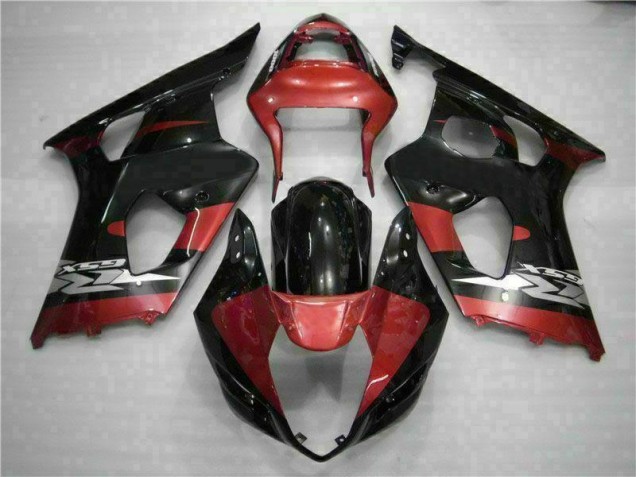 GSXR 1000 K3 03-04 Motorrad Verkleidungen - Rot Schwarz GSXR 1000 K3 03-04 Motorrad Verkleidungen - Rot Schwarz