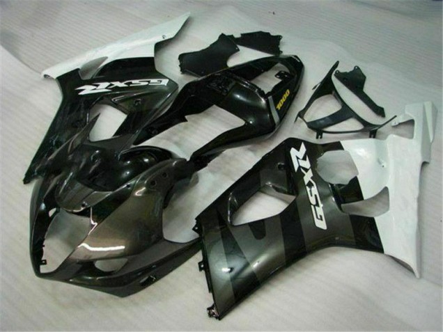 GSXR 1000 K3 03-04 Motorrad Verkleidungen - Weiß Schwarz