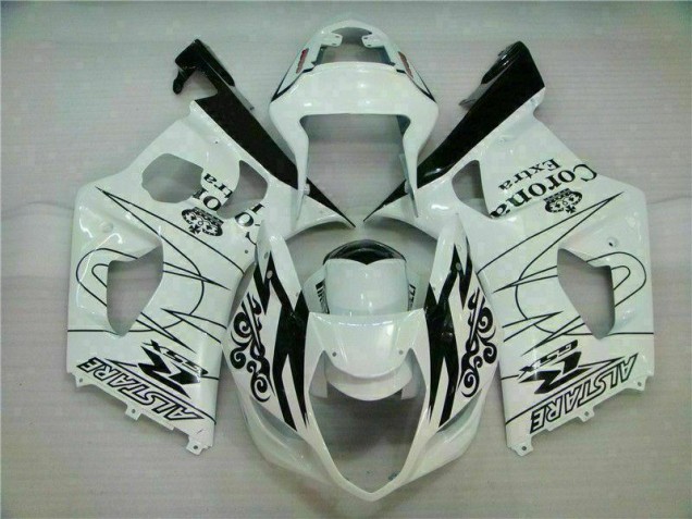 GSXR 1000 K3 03-04 Motorrad Vollverkleidung - Weiß GSXR 1000 K3 03-04 Motorrad Vollverkleidung - Weiß