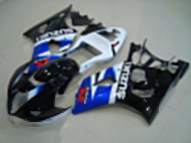 GSXR 1000 K3 03-04 Motorrad Verkleidungen - Schwarz Blau Weiß GSXR 1000 K3 03-04 Motorrad Verkleidungen - Schwarz Blau Weiß