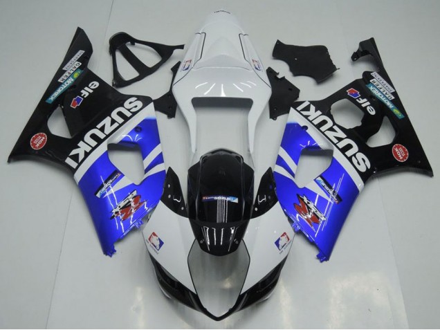 GSXR 1000 K3 03-04 Motorrad Verkleidungen - Blau, Weiß und Schwarz GSXR 1000 K3 03-04 Motorrad Verkleidungen - Blau, Weiß und Schwarz