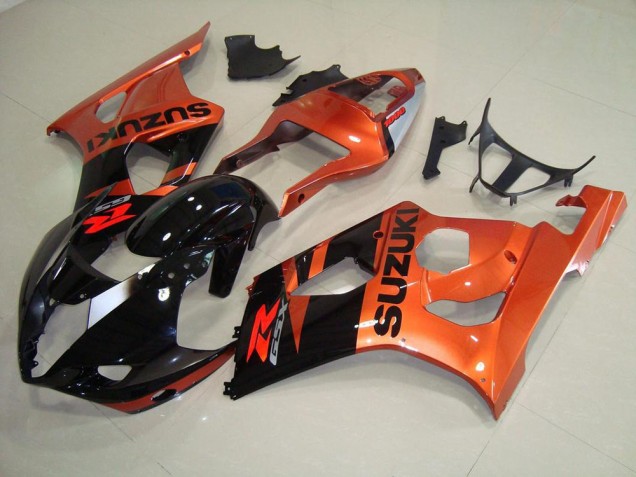 GSXR 1000 K3 03-04 Motorrad Verkleidungen - Orange und Schwarz GSXR 1000 K3 03-04 Motorrad Verkleidungen - Orange und Schwarz