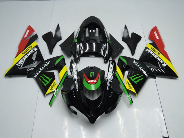 ZX10R 03-05 Motorrad Verkleidungen - Schwarz Gelbes Monster ZX10R 03-05 Motorrad Verkleidungen - Schwarz Gelbes Monster