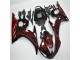 R6 03-05 Motorrad Verkleidungen - Schwarz rote Flamme R6 03-05 Motorrad Verkleidungen - Schwarz rote Flamme