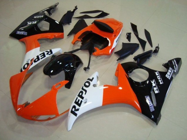 R6 03-05 Motorrad Vollverkleidung - Repsol R6 03-05 Motorrad Vollverkleidung - Repsol