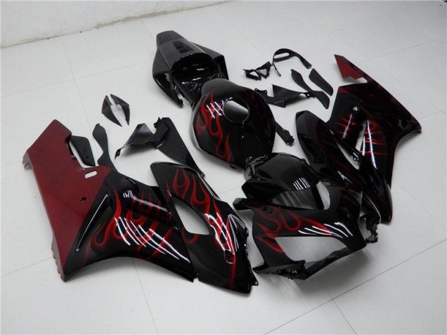CBR 1000 RR 04-05 Motorrad Vollverkleidung - Rot Schwarz CBR 1000 RR 04-05 Motorrad Vollverkleidung - Rot Schwarz