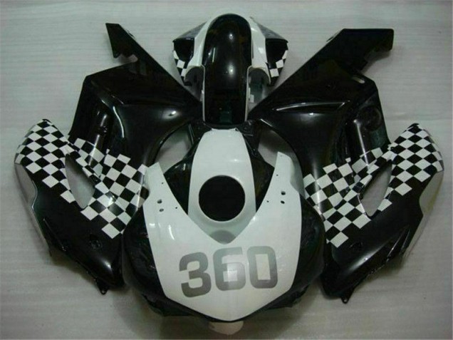 CBR 1000 RR 04-05 Motorrad Verkleidungen - Weiß Schwarz