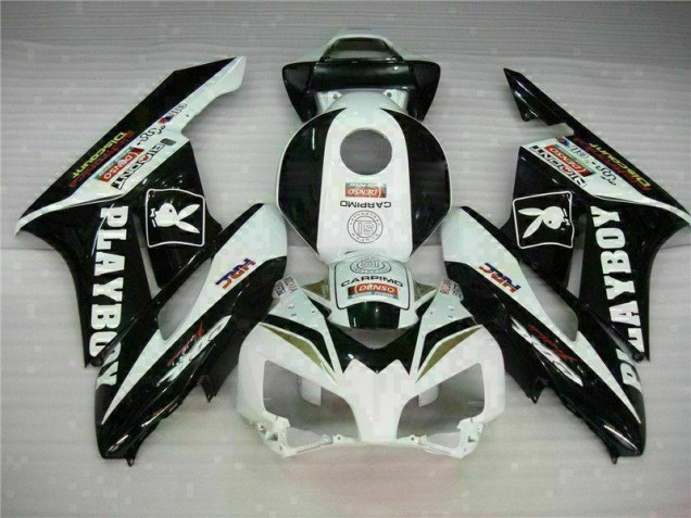 CBR 1000 RR 04-05 Motorrad Verkleidungen - Schwarz Weiß CBR 1000 RR 04-05 Motorrad Verkleidungen - Schwarz Weiß
