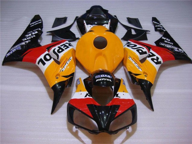 CBR 1000 RR 04-05 Motorrad Verkleidungen - Orange Schwarz Repsol CBR 1000 RR 04-05 Motorrad Verkleidungen - Orange Schwarz Repsol