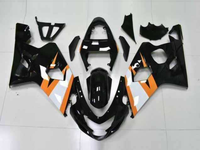 GSXR 600 / 750 K4 04-05 Motorrad Verkleidung - Orange Schwarz GSXR 600 / 750 K4 04-05 Motorrad Verkleidung - Orange Schwarz