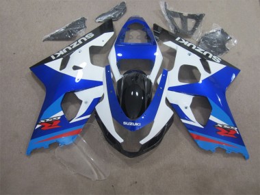 GSXR 600 K4 04-05 Motorrad Verkleidung - Blau Weiß