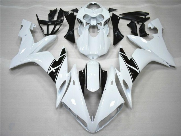 R1 04-06 Motorrad Verkleidungen - Weiß Schwarz R1 04-06 Motorrad Verkleidungen - Weiß Schwarz
