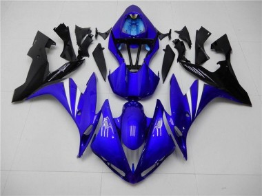 R1 04-06 Motorrad Verkleidungen & Plastik - Blau Schwarz