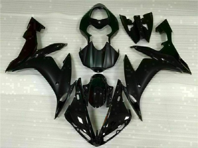 R1 04-06 Motorrad Vollverkleidung - Schwarz