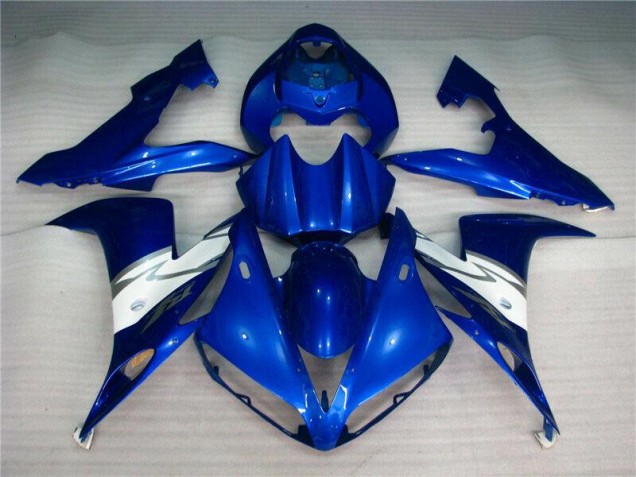 R1 04-06 Motorrad Verkleidungen - Blau Weiß R1 04-06 Motorrad Verkleidungen - Blau Weiß