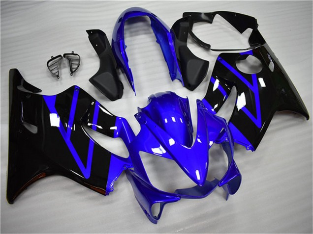 CBR 600 F4i 04-07 Motorrad Verkleidungen - Blau Schwarz CBR 600 F4i 04-07 Motorrad Verkleidungen - Blau Schwarz