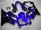 CBR 600 F4i 04-07 Motorrad Verkleidungen - Blau Schwarz CBR 600 F4i 04-07 Motorrad Verkleidungen - Blau Schwarz