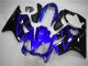 CBR 600 F4i 04-07 Motorrad Verkleidungen - Blau Schwarz CBR 600 F4i 04-07 Motorrad Verkleidungen - Blau Schwarz