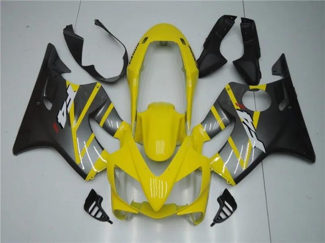 CBR 600 F4i 04-07 Motorrad Verkleidung - Gelb Grau