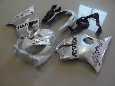 CBR 600 F4i 04-07 Motorrad Verkleidungen - Weiß Repsol