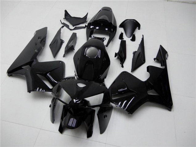 CBR 600 RR 05-06 Motorrad Verkleidungen - Glänzend Schwarz