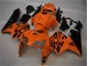 CBR 600 RR 05-06 Motorrad Verkleidungen & Plastik - Orange Schwarz