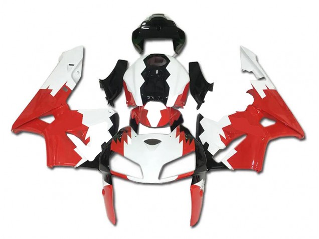 CBR 600 RR 05-06 Motorrad Vollverkleidung - Rot Weiß Schwarz CBR 600 RR 05-06 Motorrad Vollverkleidung - Rot Weiß Schwarz