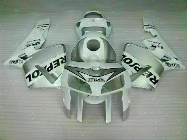 CBR 600 RR 05-06 Motorrad Verkleidung - Weiß Repsol