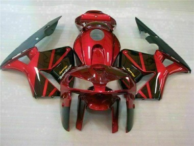 CBR 600 RR 05-06 Motorrad Vollverkleidung - Rot