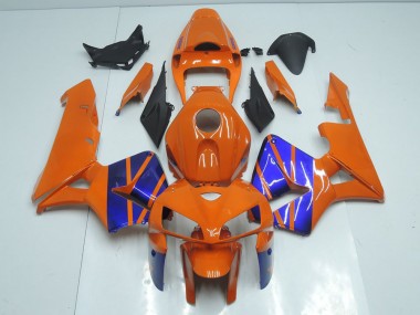 CBR 600 RR 05-06 Motorrad Verkleidungen - Orange Blau