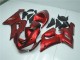 ZX6R 05-06 Motorrad Verkleidungen - Candy Rot