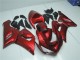 ZX6R 05-06 Motorrad Verkleidungen - Candy Rot
