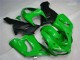 ZX6R 05-06 Motorrad Verkleidungen - Grün Matt schwarz