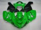 ZX6R 05-06 Motorrad Verkleidungen - Grün Matt schwarz